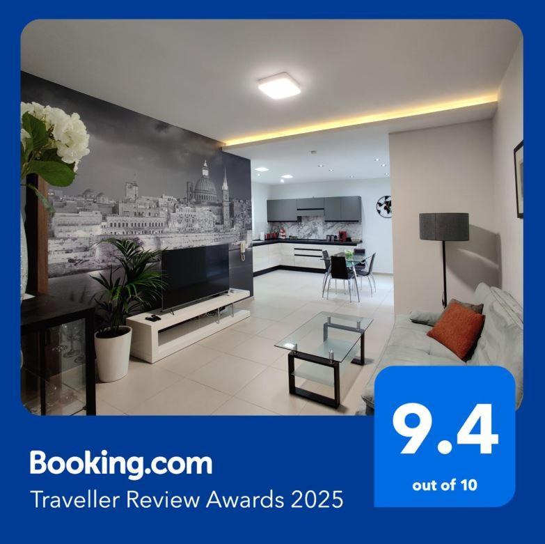 Depiro Point Deluxe - Modern, Designer Apartment 2 Minutes Away From Popular Sliema Seafront Екстер'єр фото